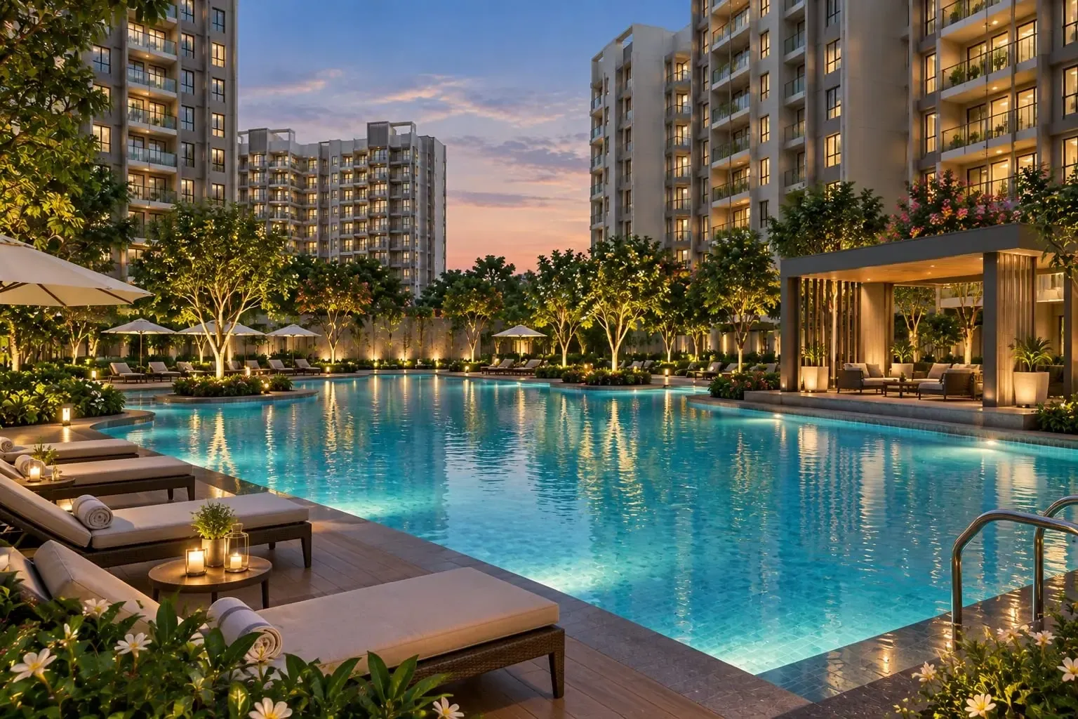 Nikoo Homes 9 Alpine Bhartiya Garden Hill,Bagalur,Bengaluru- Views