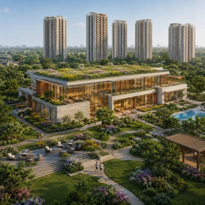 Nikoo Homes 9 Alpine Bhartiya Garden Hill,Bagalur,Bengaluru- Views
