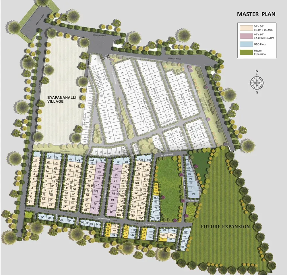 Taapasi Rose Vista Master Plan Image