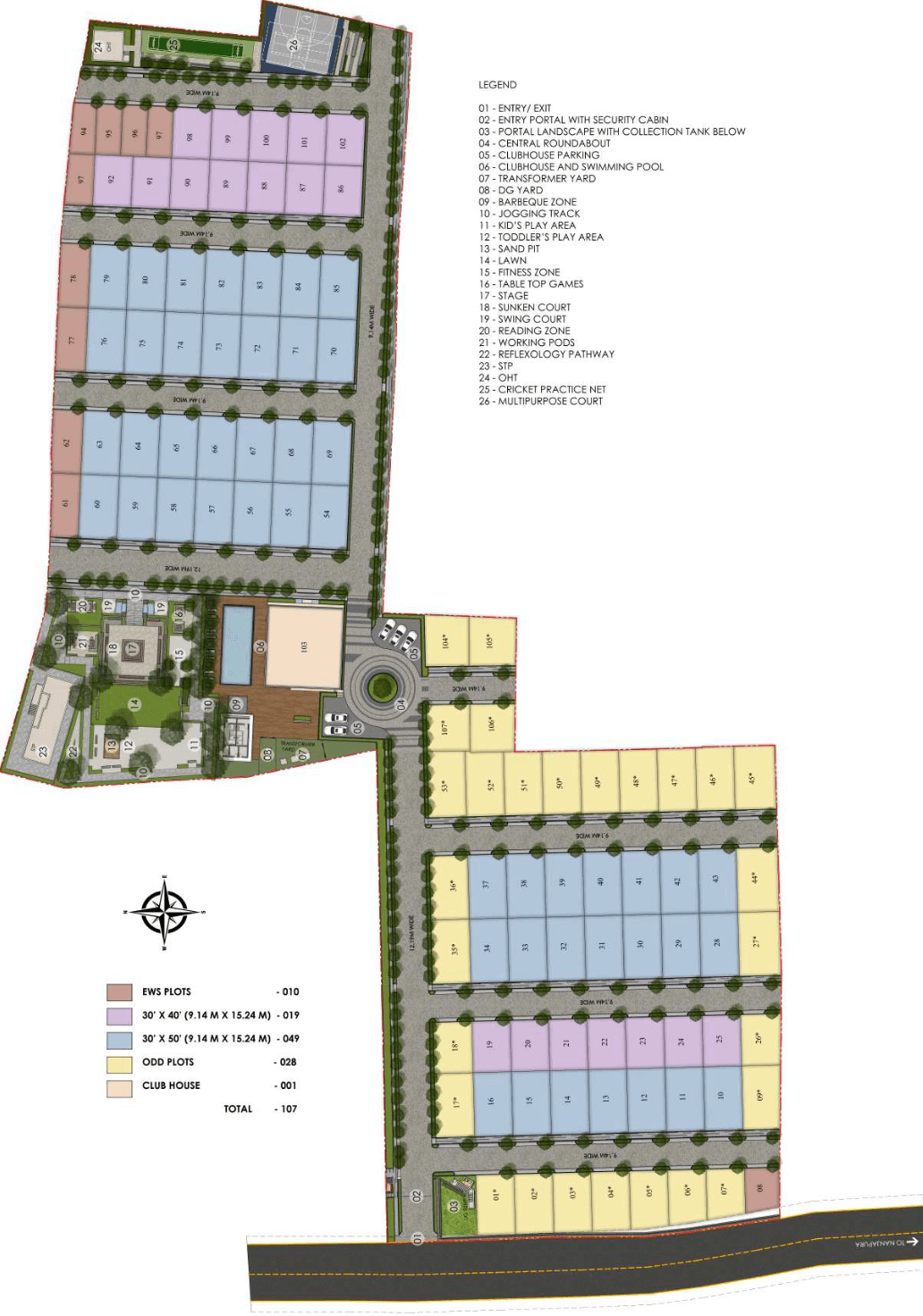 Urbanise Parks Ridge Master Plan Image