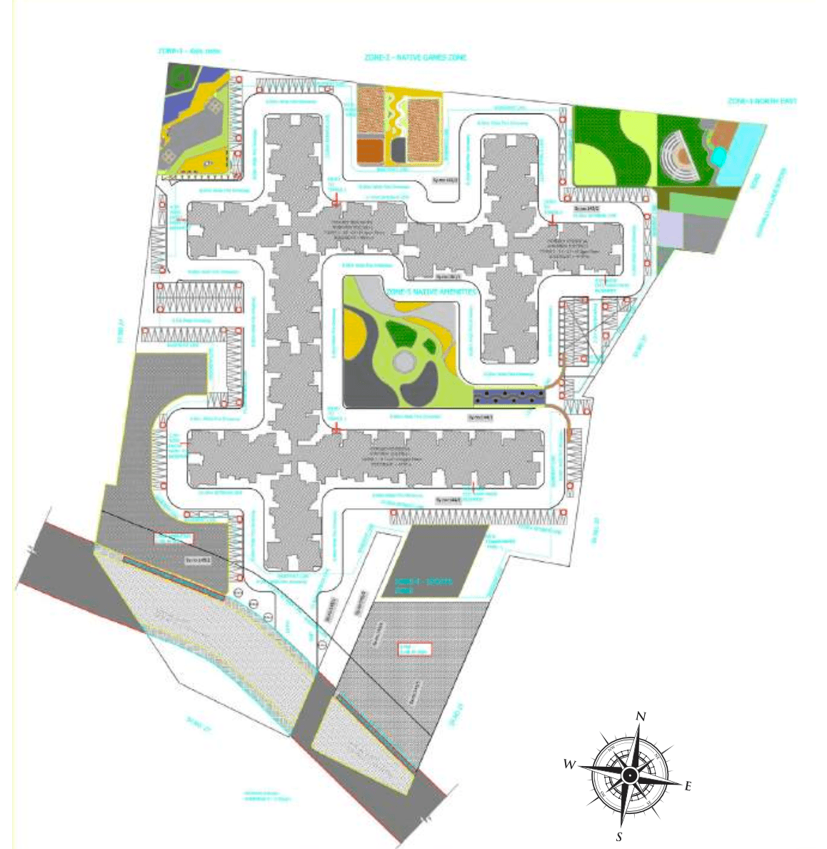 Sowparnika The Native Master Plan Image