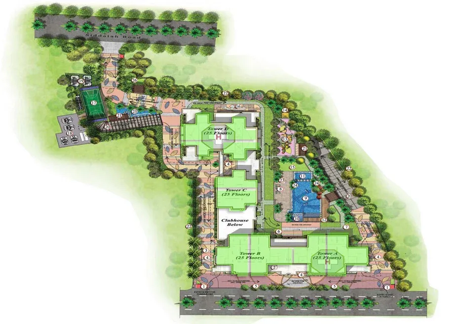 Mantri Blossom Phase 2 Master Plan Image