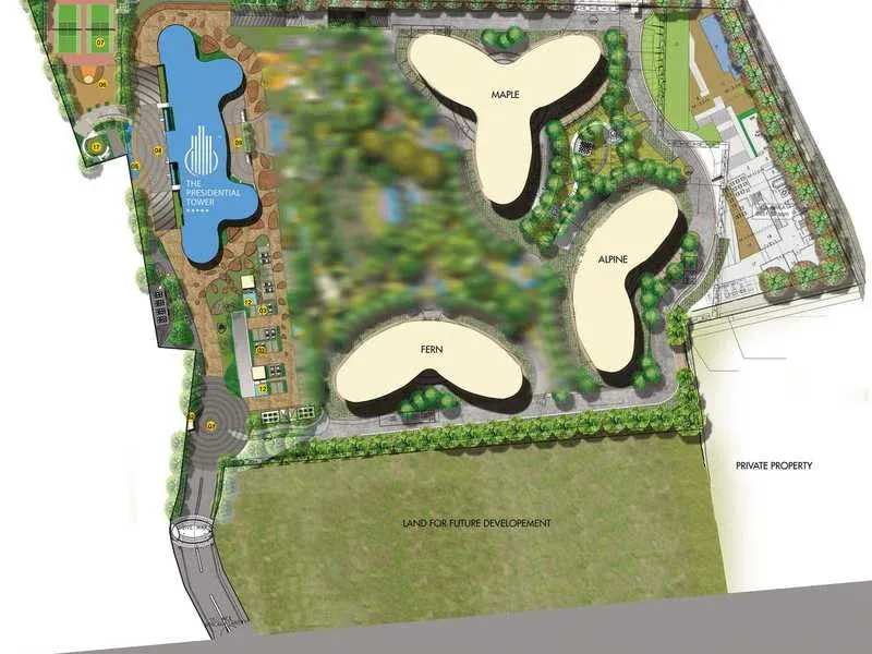 The Presidential Tower Master Plan Image