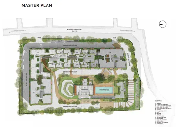 Assetz Sun and Sanctum Master Plan Image