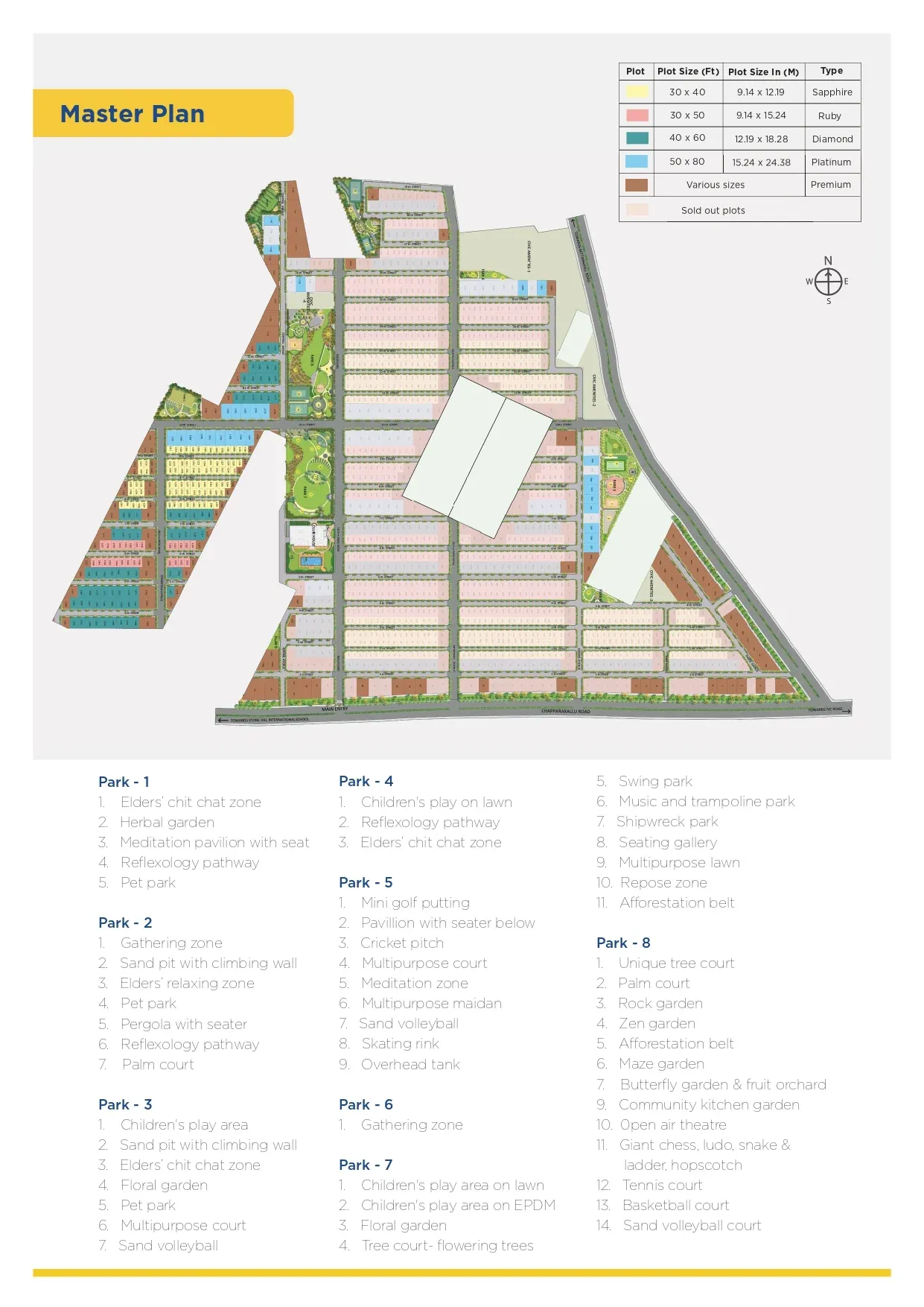 Adarsh Savana Phase 1 Master Plan Image