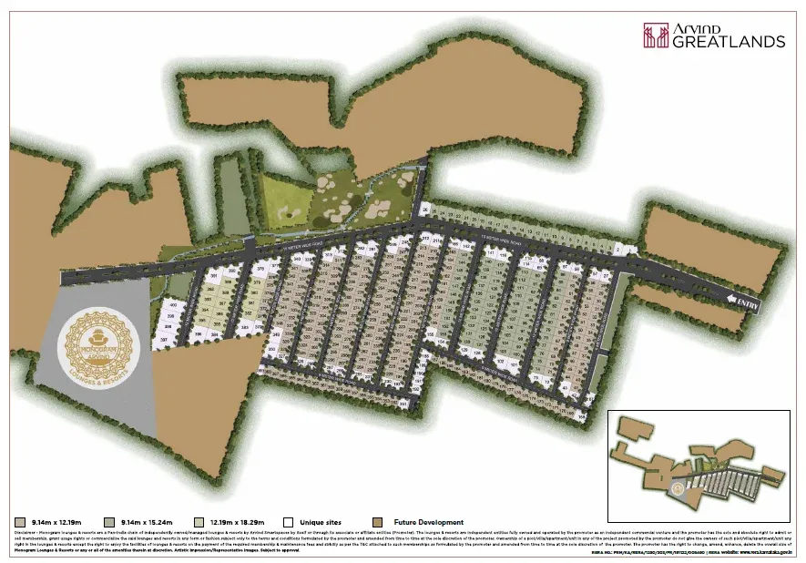Arvind Greatlands Master Plan Image