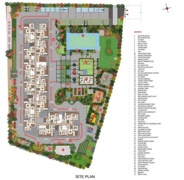 Casagrand Meridian Master Plan Image
