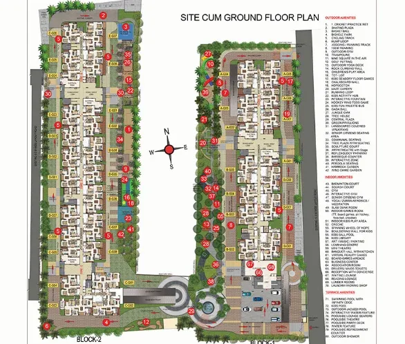 Casgrand Orlena Master Plan Image