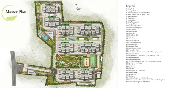 DSR Highland Greenz Master Plan Image