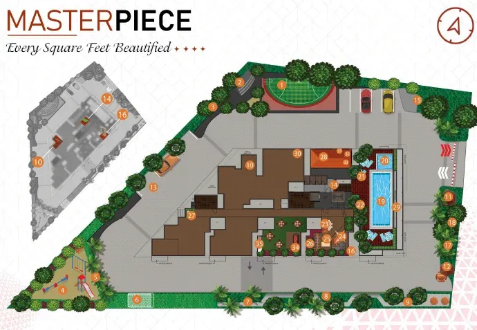 Poorvi Enchanting Master Plan Image