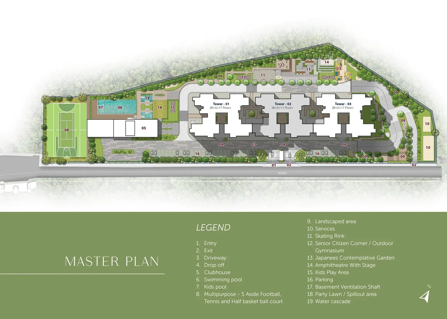 Prestige Elm Park Master Plan Image