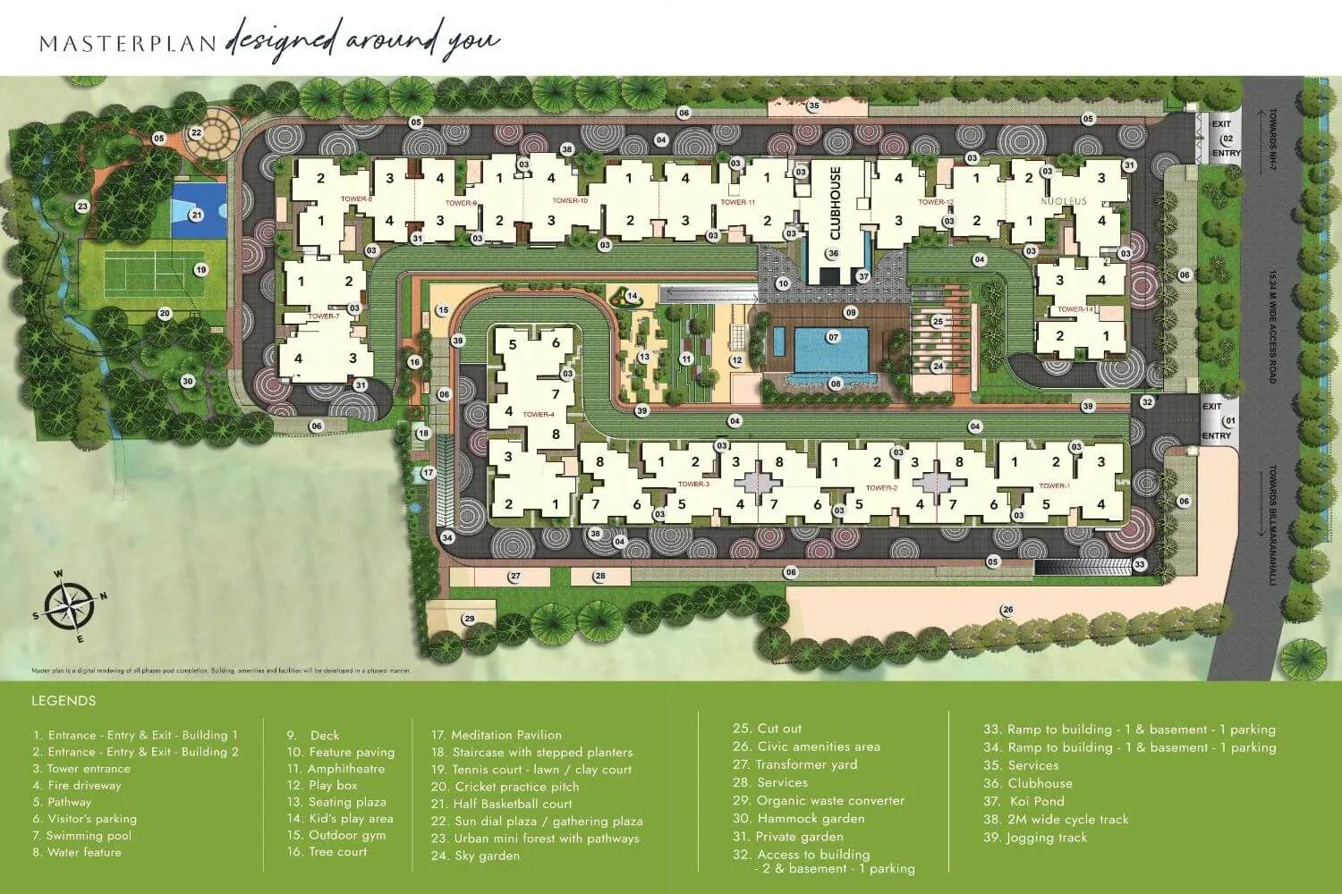 Purva Celestial Master Plan Image