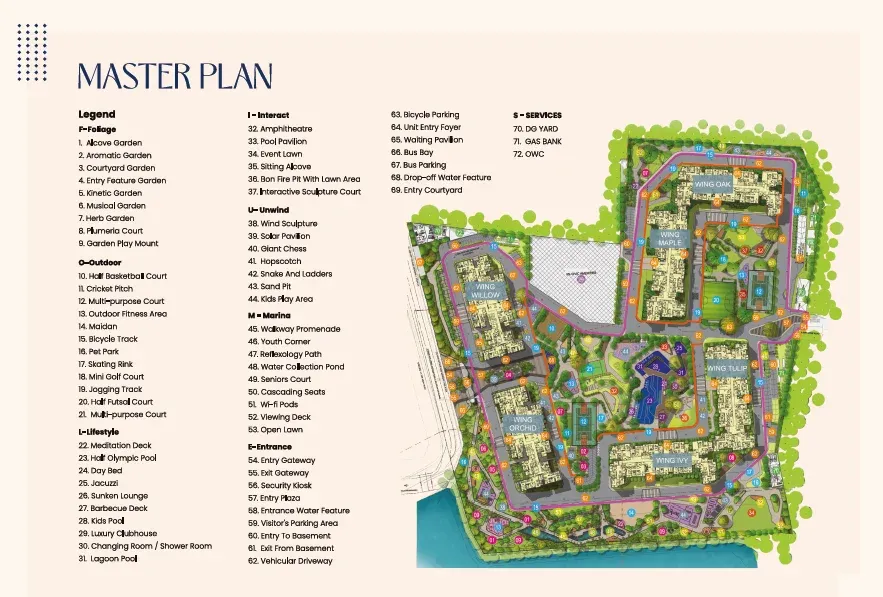 Sumadhura Folium Phase 1 Master Plan Image