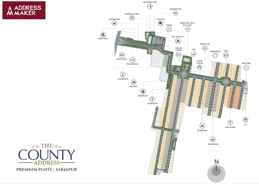 The County Address Master Plan Image