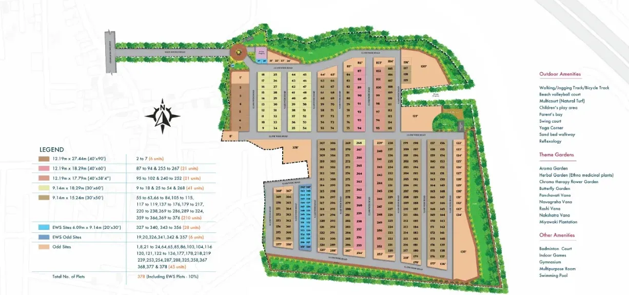 The Akshara Valley Address Master Plan Image