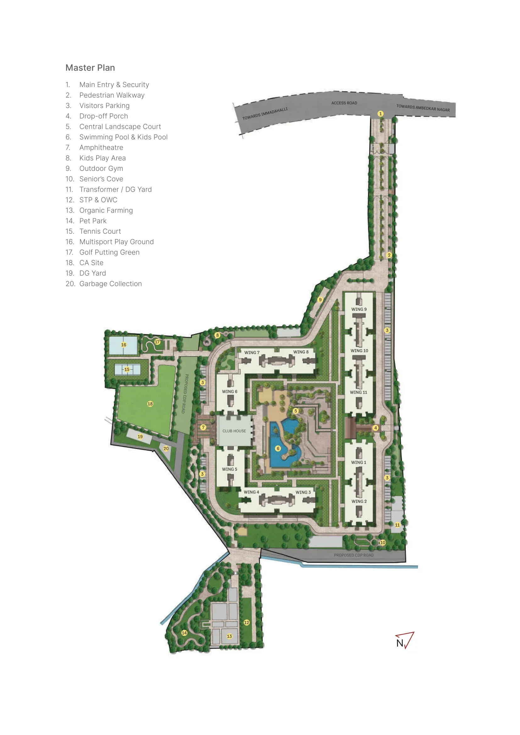 Sobha Windsor Phase 4 Master Plan Image