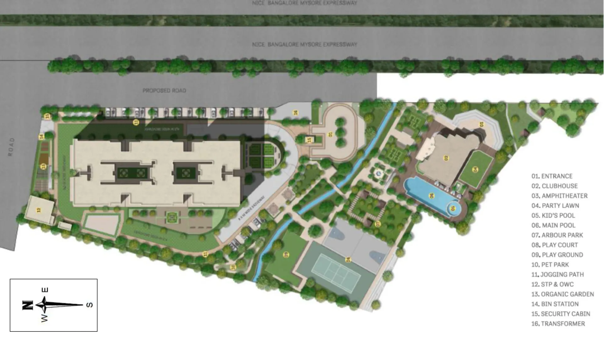 Sobha Royal Crest Master Plan Image