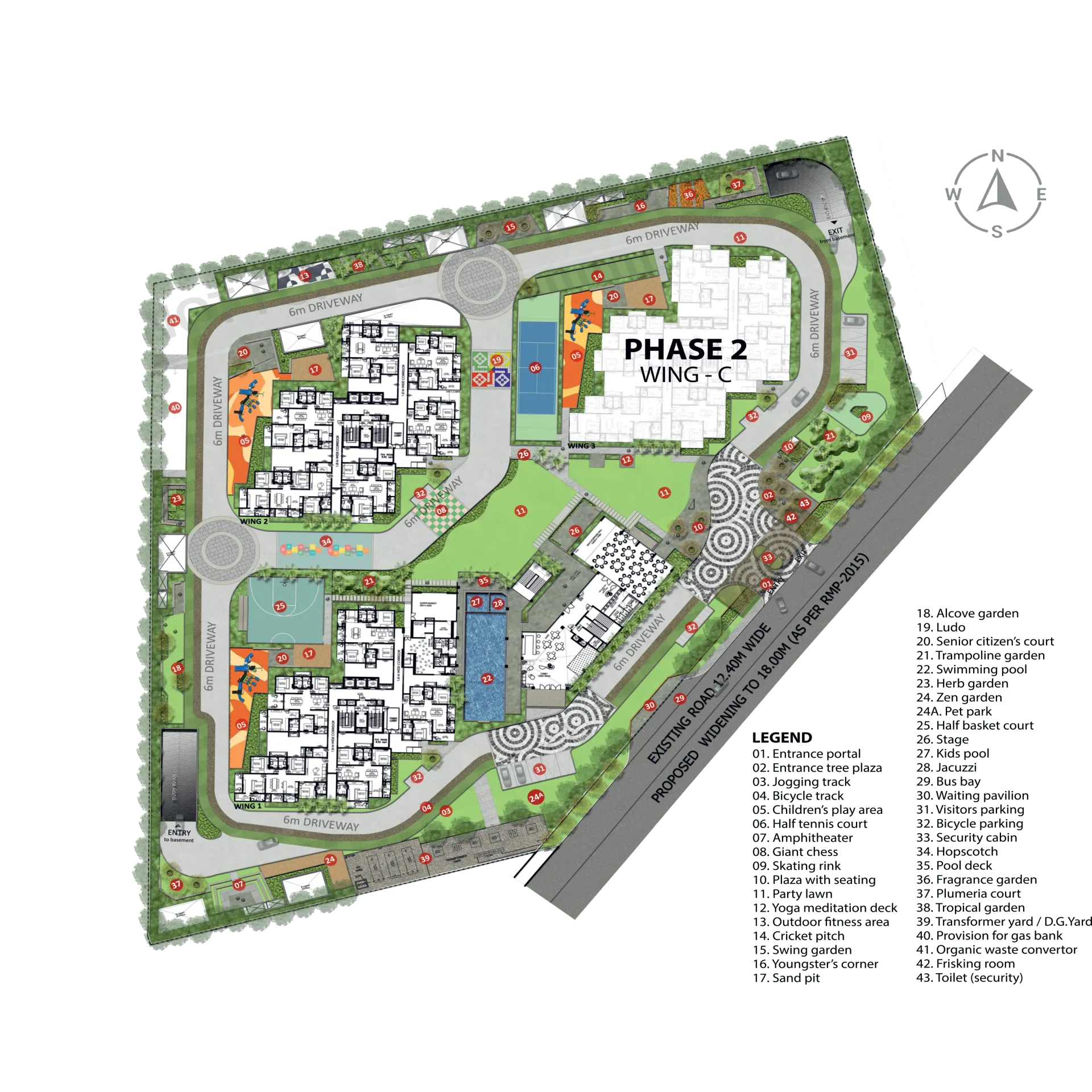 Sumadhura Sarang Master Plan Image