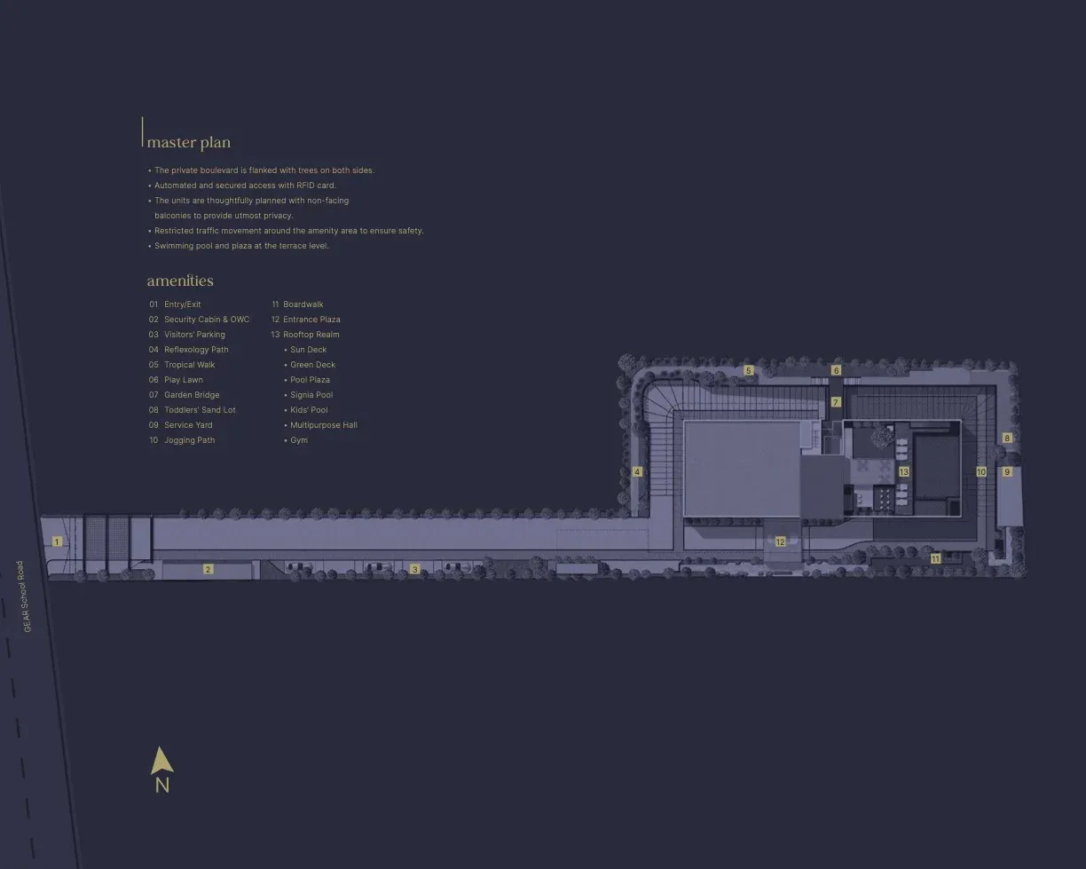 Sobha Insignia Master Plan Image