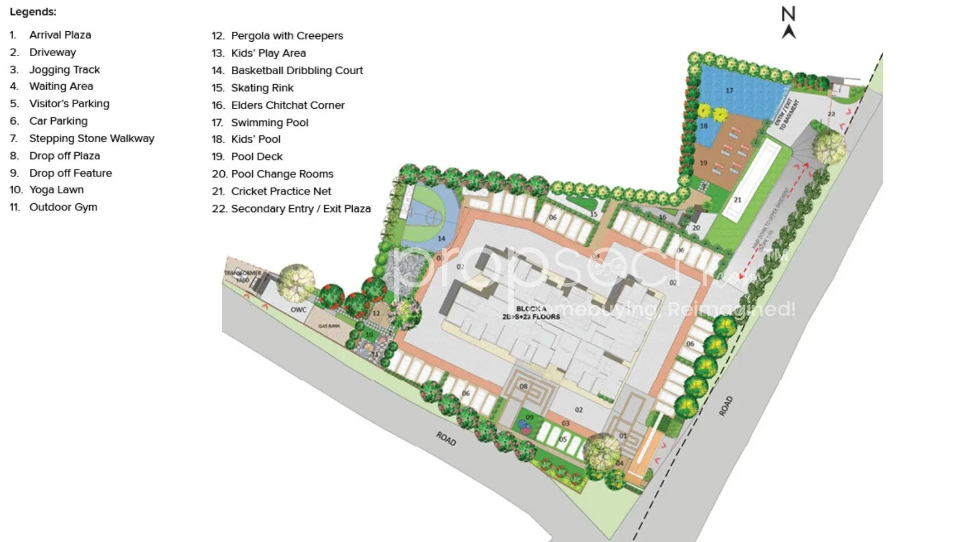 Brigade Nanda Heights Master Plan Image