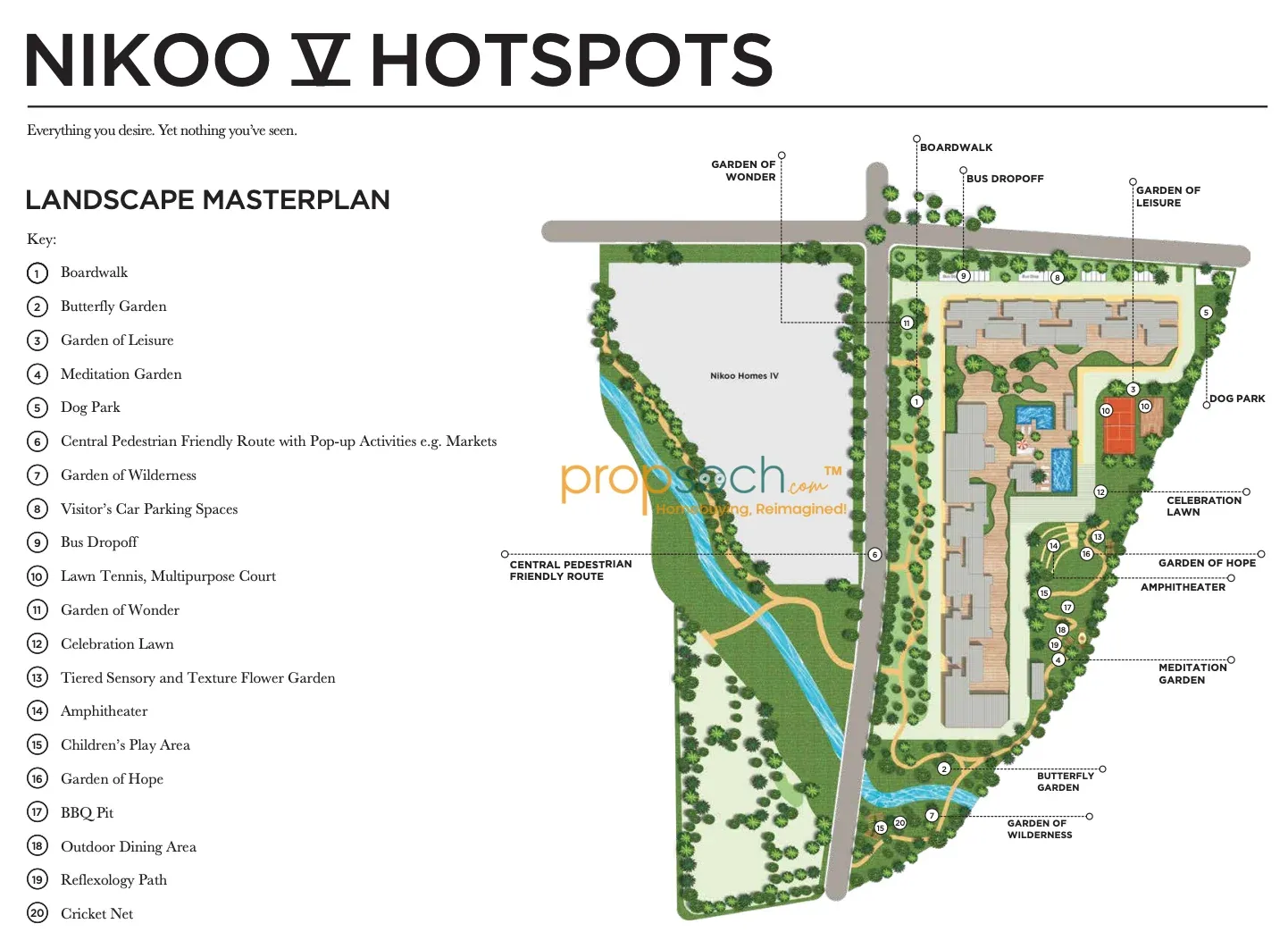Nikoo Homes V Master Plan Image