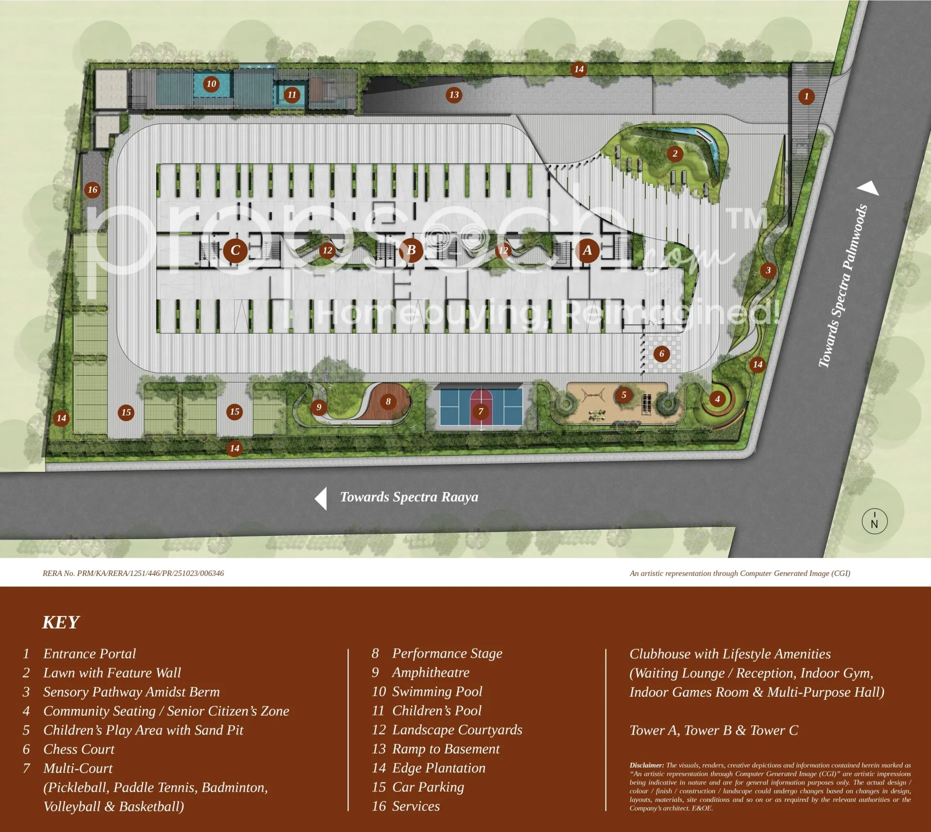 Spectra Parijatha Master Plan Image