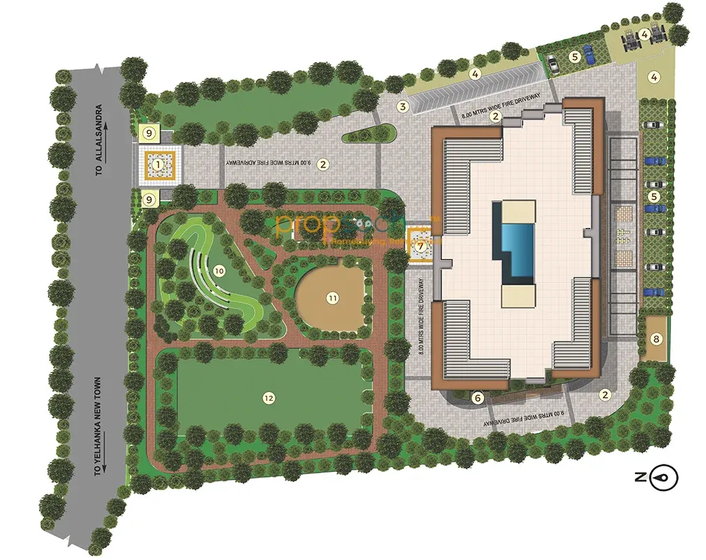 Capstone Flowing tree Master Plan Image