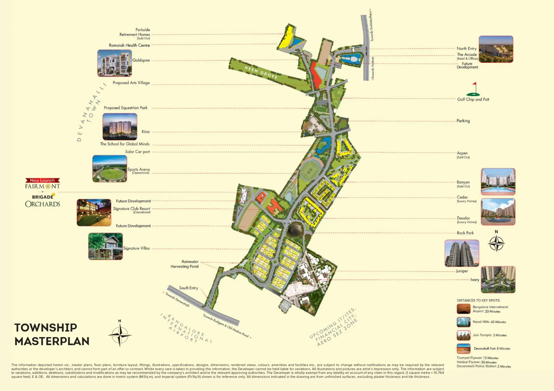 Fairmont at Brigade Orchards Master Plan Image