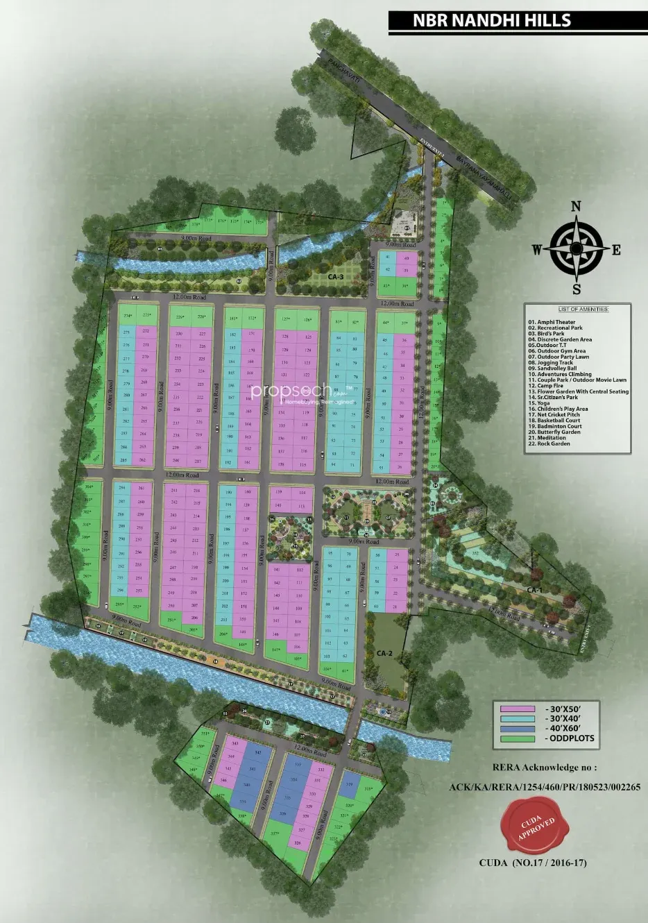 NBR Hill view Master Plan Image