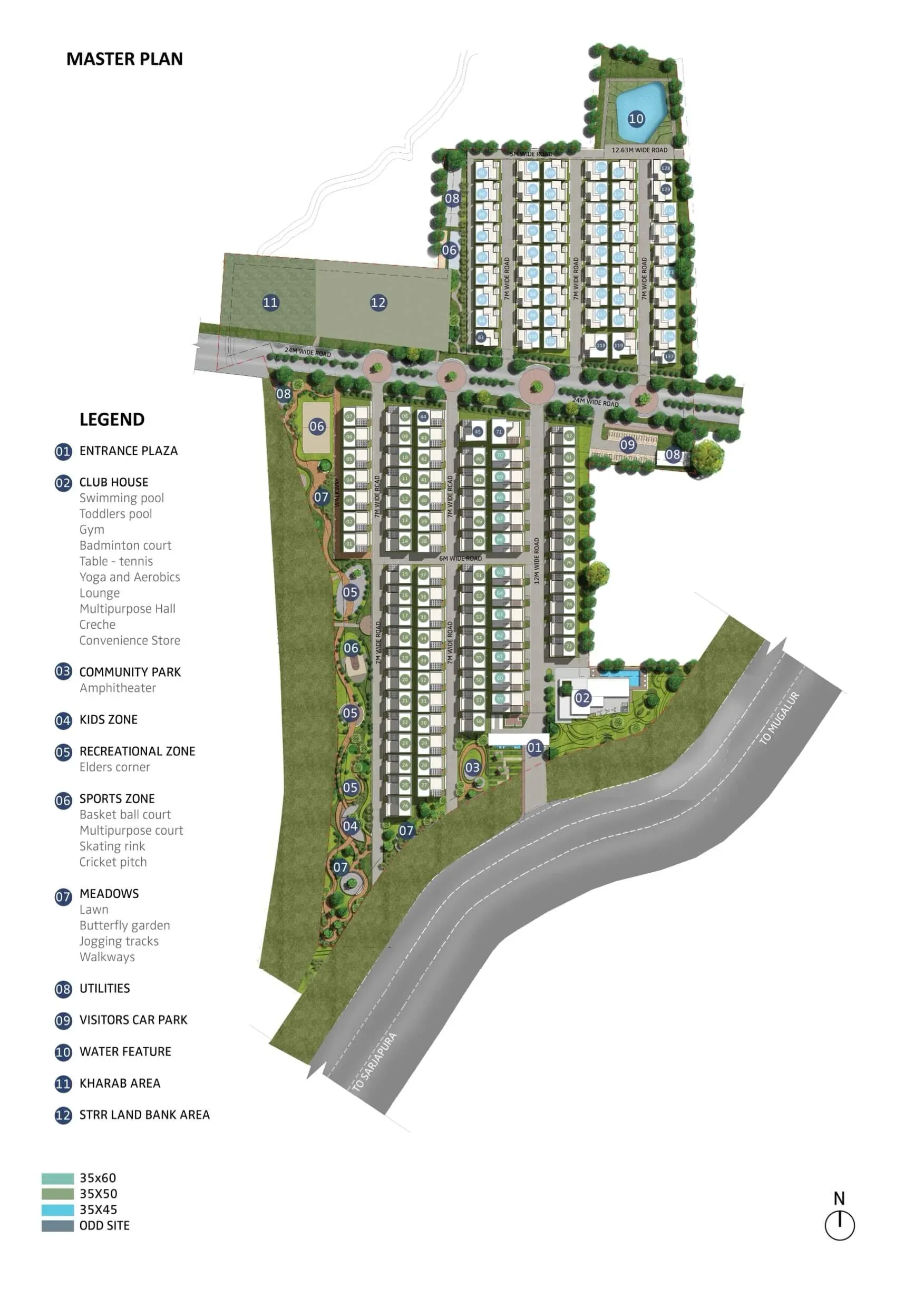 MJR Divine Meadows Master Plan Image