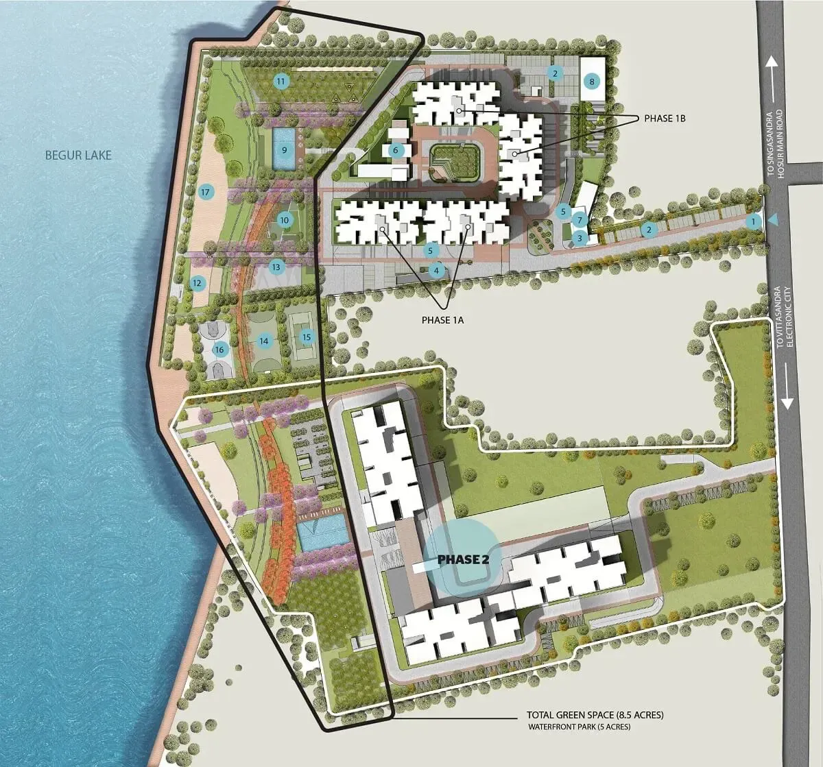 Assetz Canvas & Cove Phase 2 Master Plan Image