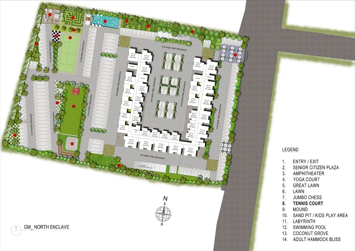 GM North Enclave Master Plan Image