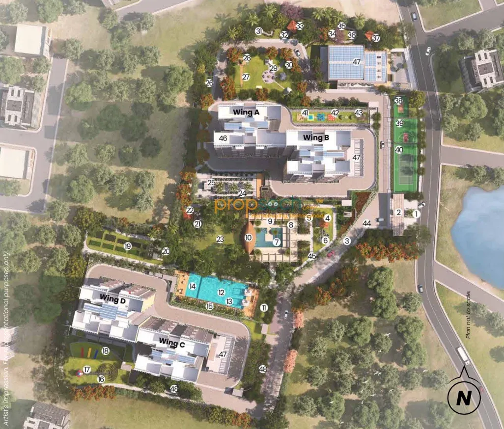 Mahindra Eden Master Plan Image