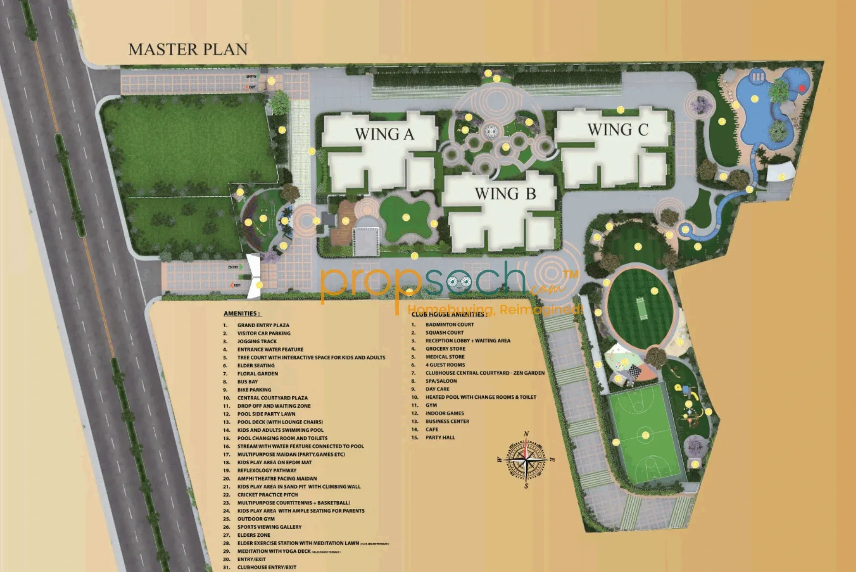 Abhee Celestial City Master Plan Image