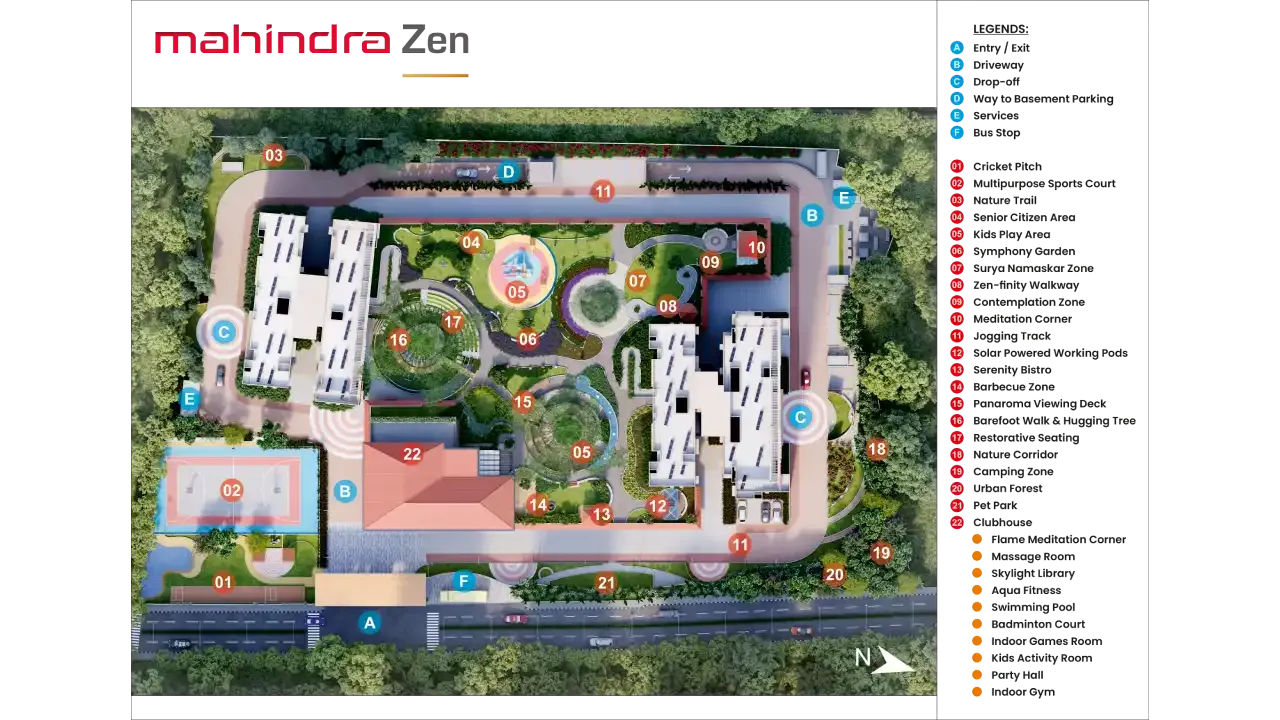 Mahindra Zen Master Plan Image