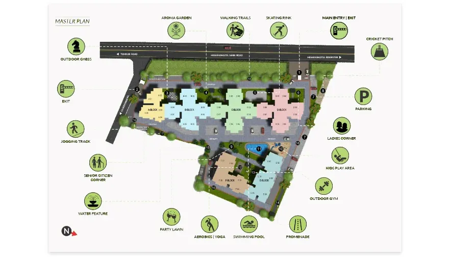 Concorde Spring Meadows Master Plan Image
