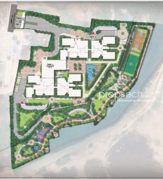 Prestige Somerville Master Plan Image