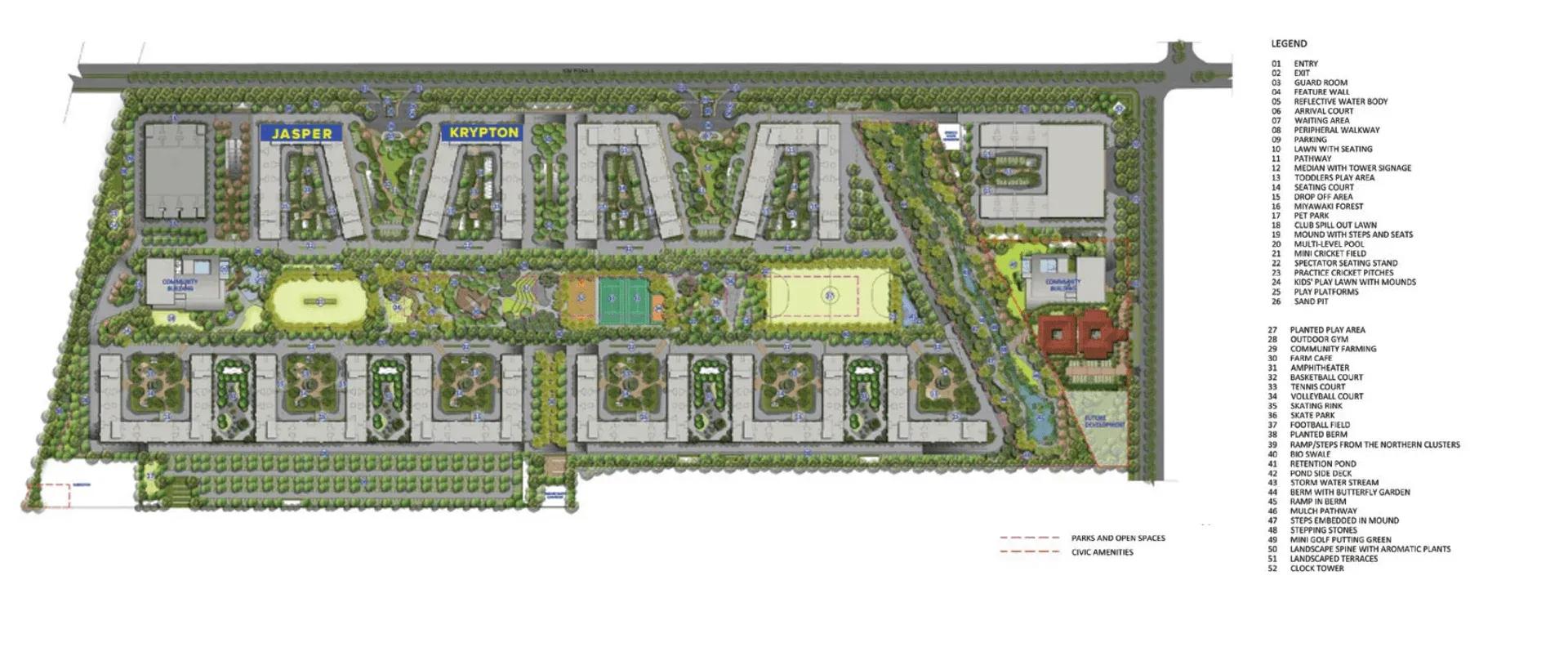 Krypton at Brigade El Dorado Master Plan Image
