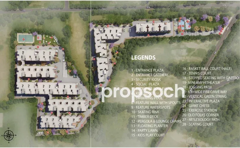 Shriram Liberty Square Master Plan Image