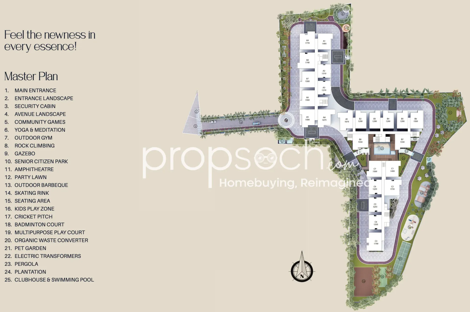 Candeur Novo Gardenia Master Plan Image