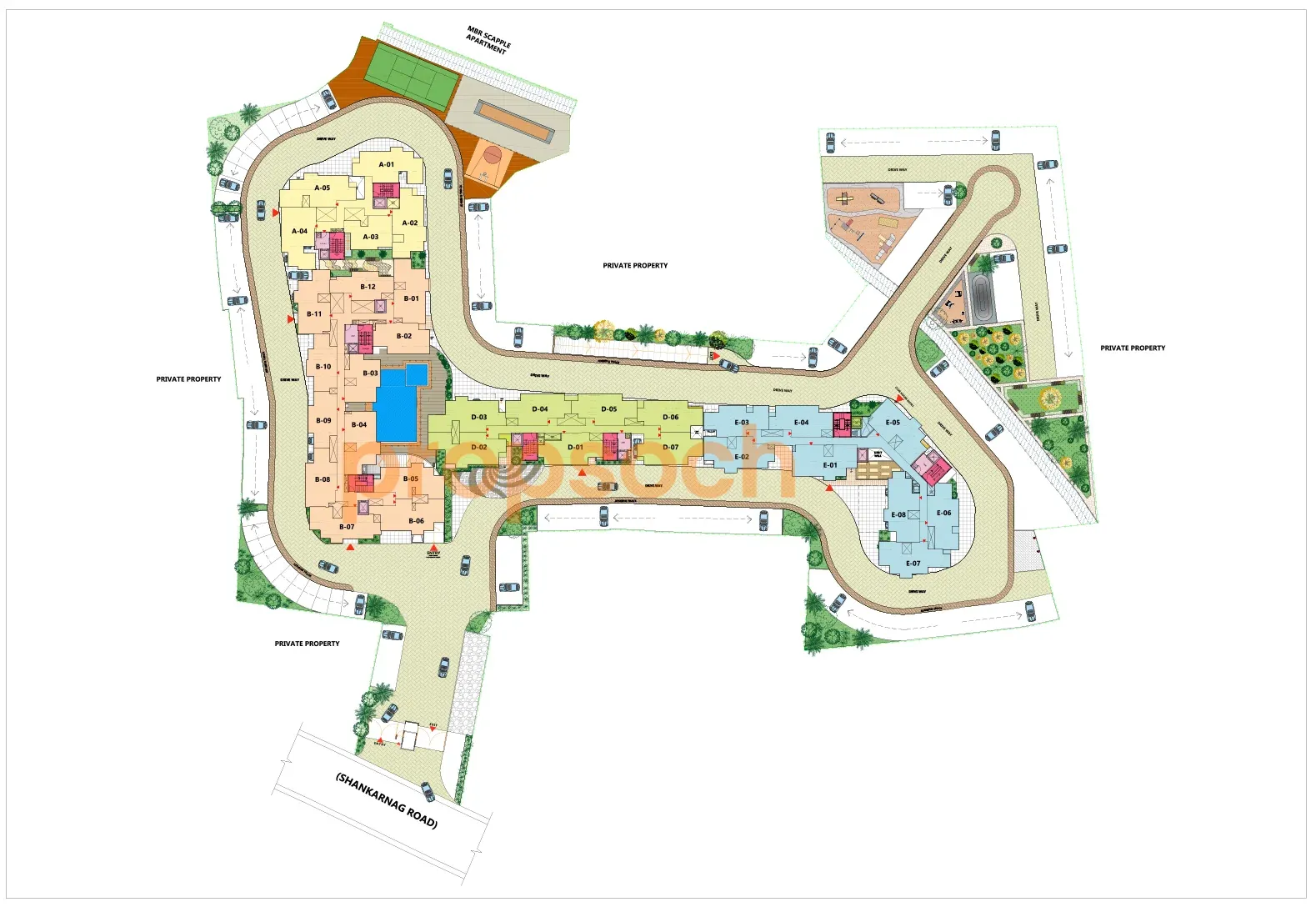 Esteem South Park Master Plan Image