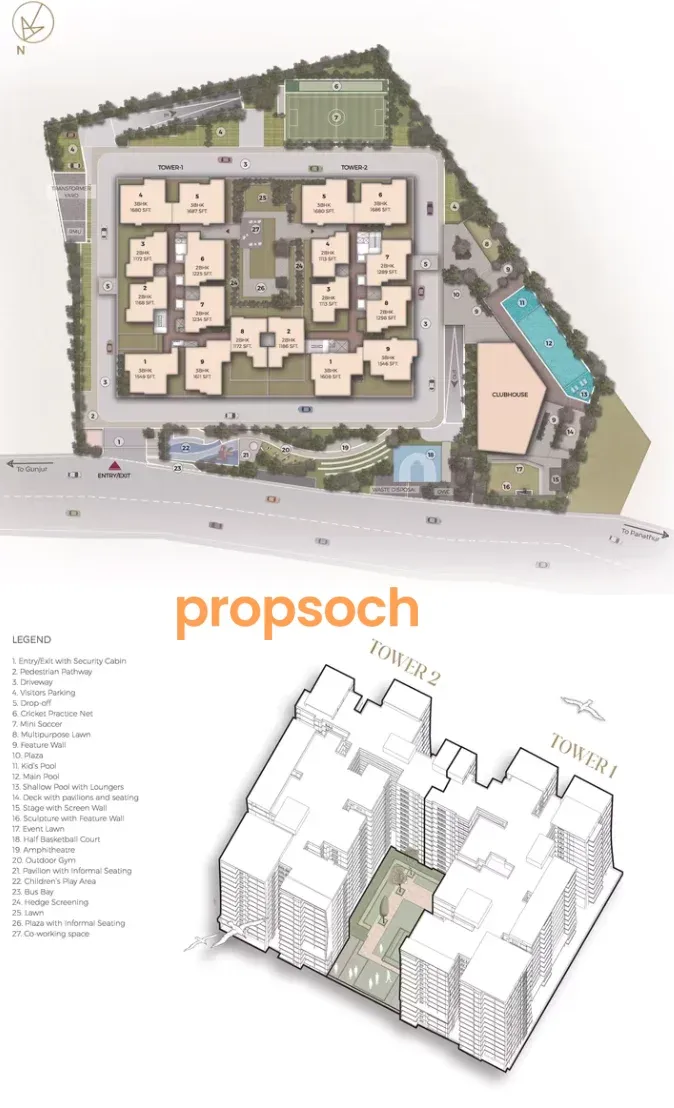 DSR the Courtyard Master Plan Image