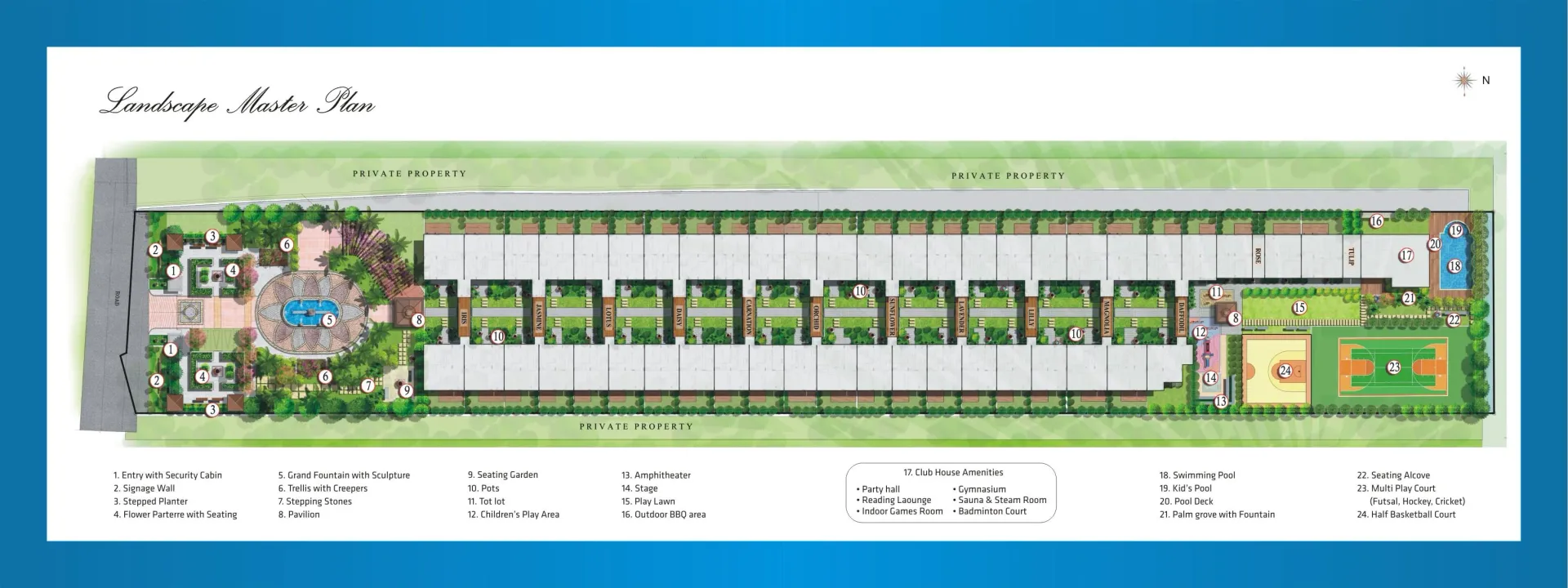 Hinduja El Jardin Master Plan Image