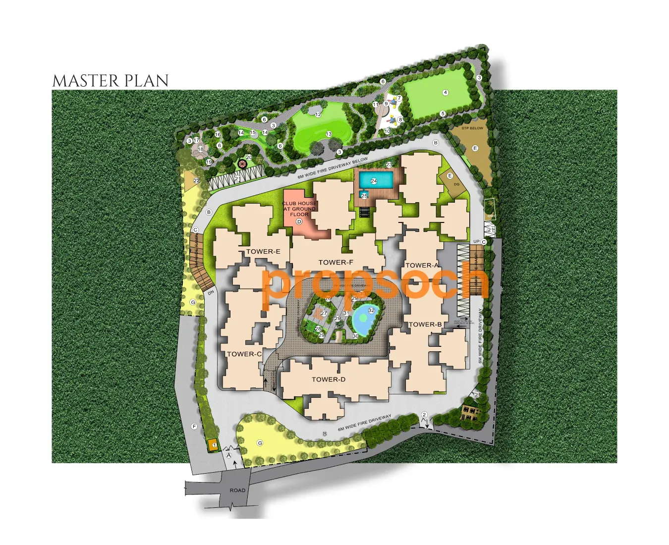 Shriram Sapphire Master Plan Image