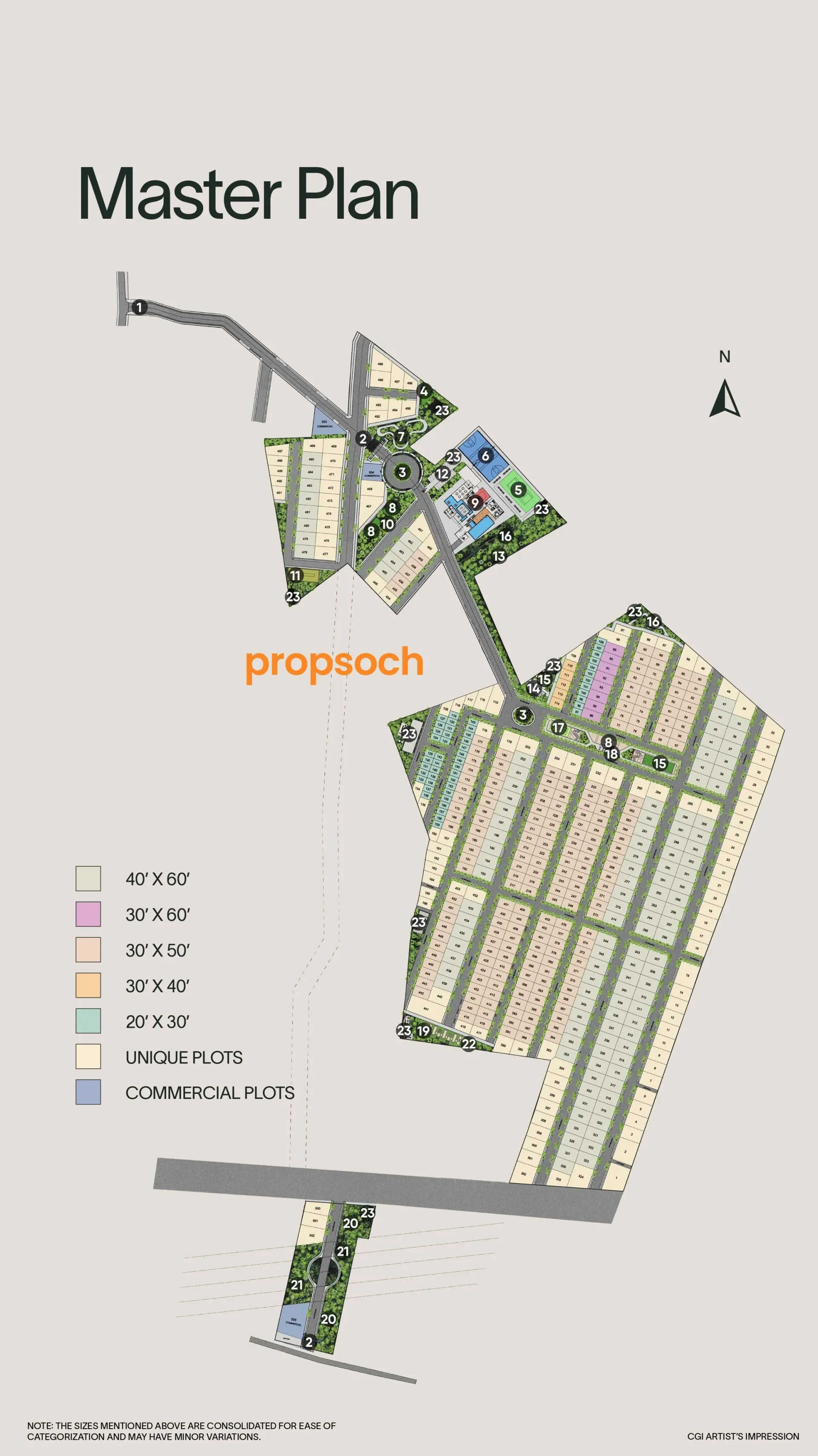Assetz Melodies of Life Master Plan Image