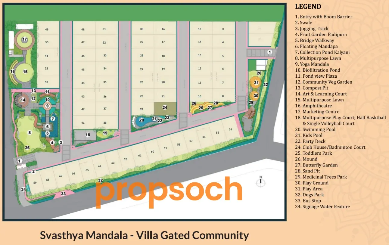 Svasthya Mandala by Hatha Group Master Plan Image
