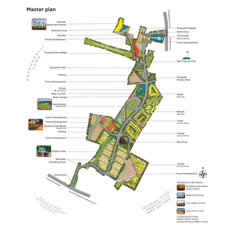 Ivory Phase 1 at Brigade Orchards Master Plan Image