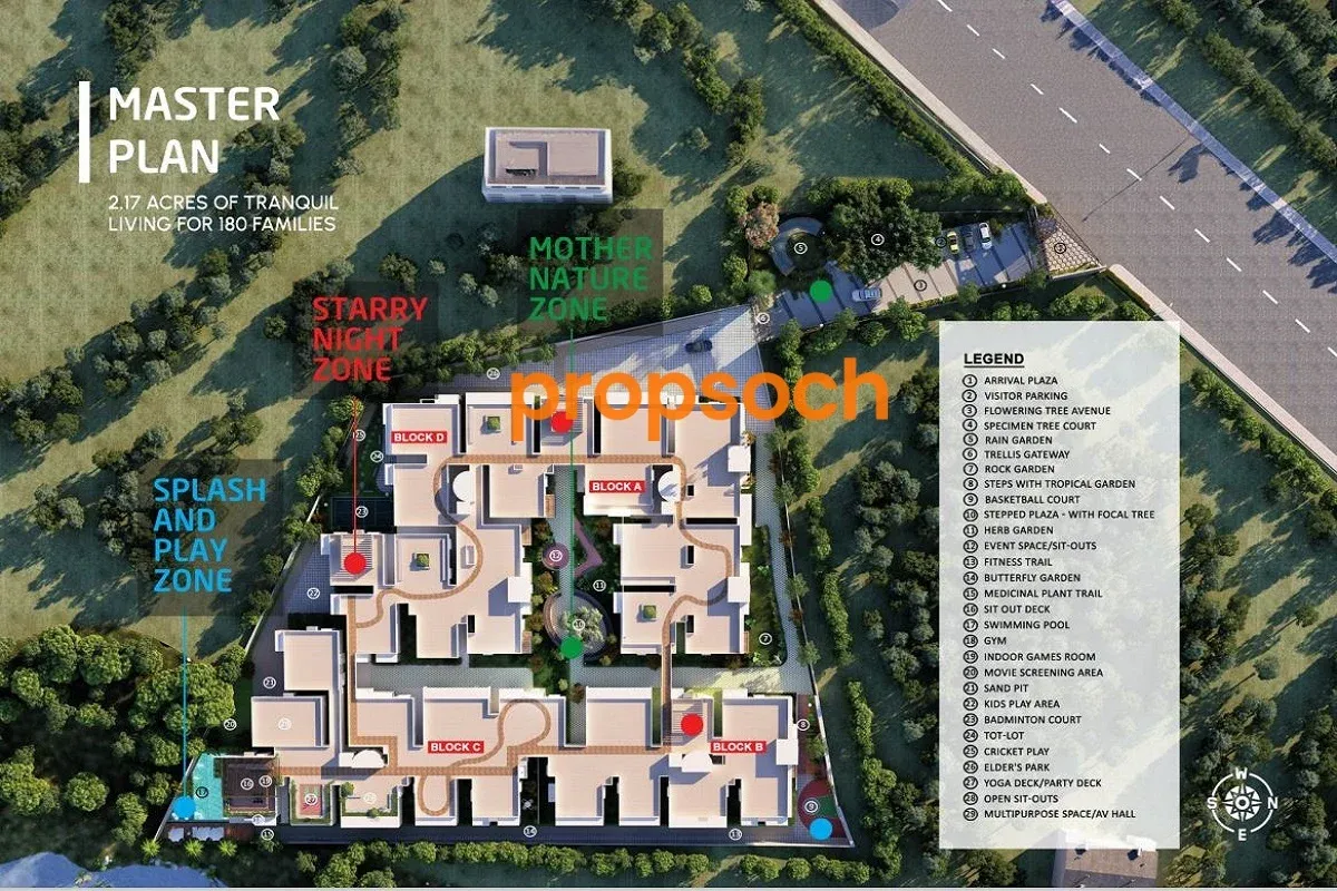 Suraksha Springs Master Plan Image