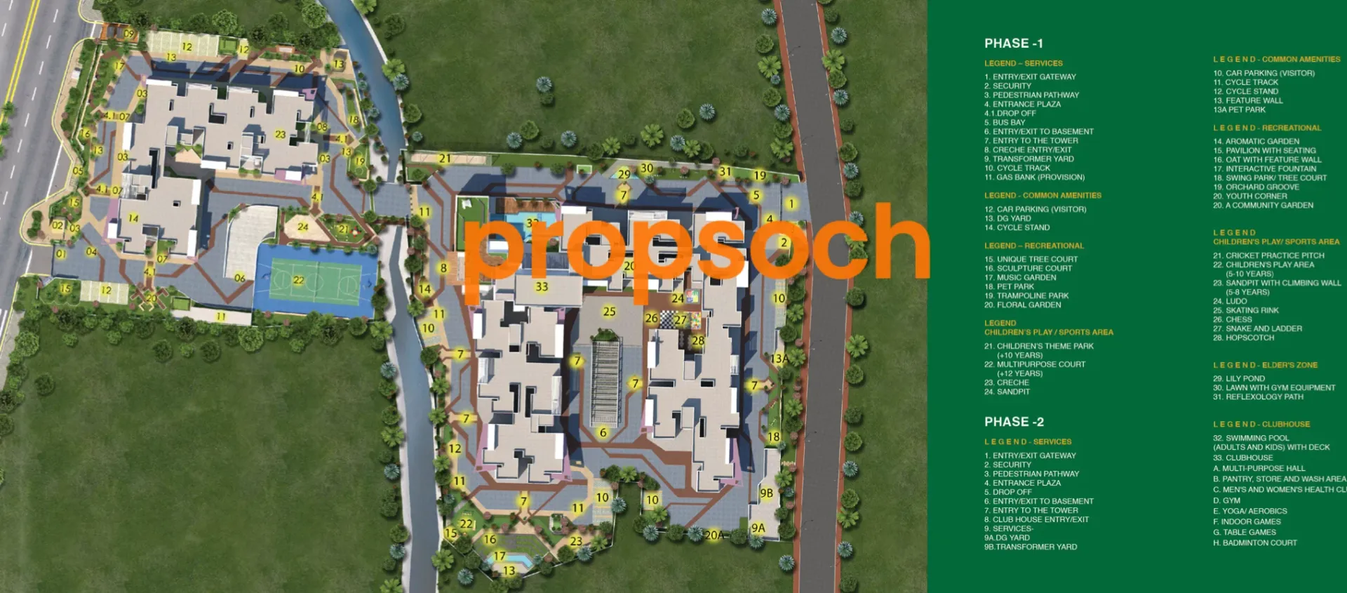 Sumadhura Sushantham Master Plan Image