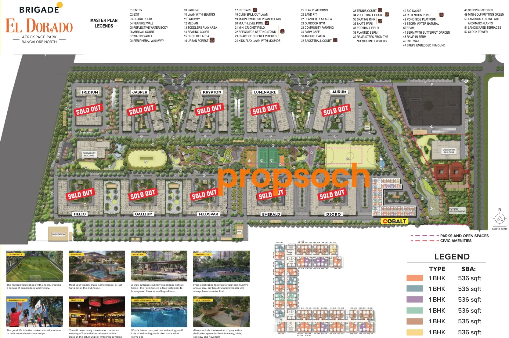 Cobalt at Brigade El Dorado Master Plan Image
